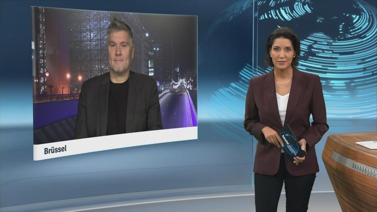 Schaltgespräch mit Korrespondent in Brüssel