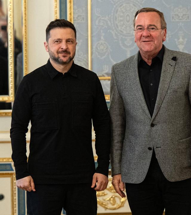 Verteidigungsminister Pistorius zu Besuch in Kiew