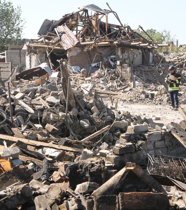 Krieg in der Ukraine: Russischer Angriff auf Krywyj Rih