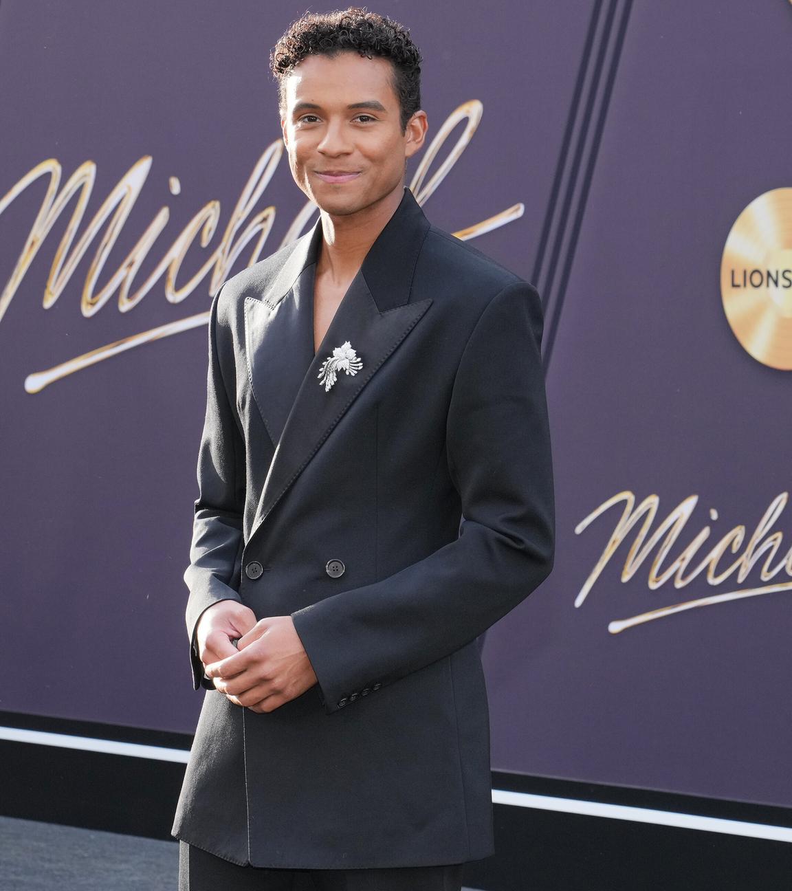 aafar Jackson at the Lionsgate's MICHAEL Los Angeles Premiere held at the TCL Chinese Theatre in Hollywood, CA on Monday, April 20, 2026.