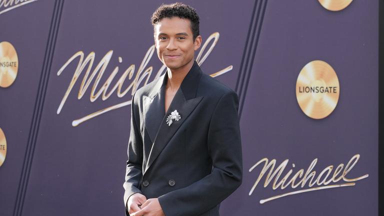 aafar Jackson at the Lionsgate's MICHAEL Los Angeles Premiere held at the TCL Chinese Theatre in Hollywood, CA on Monday, April 20, 2026.