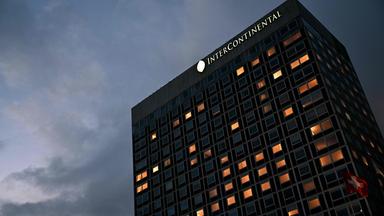 Russland-Ukraine Verhandlungen im Hotel Intercontinental in Genf