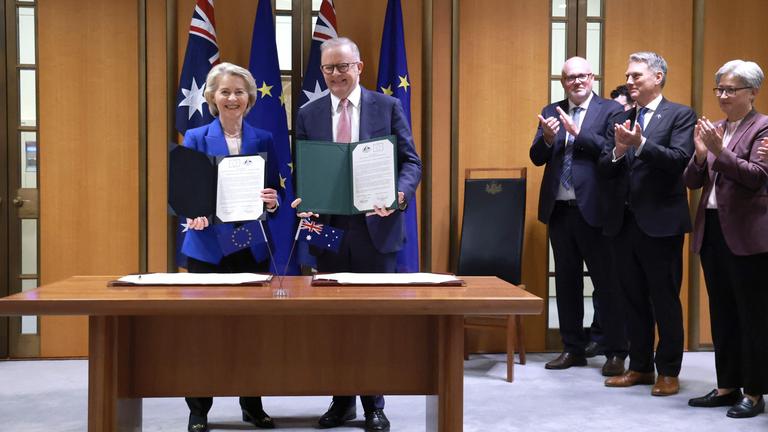 AUSTRALIA-EU-TRADE-DIPLOMACY