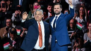 US-Vizepräsident Vance zu Besuch bei Viktor Orban.