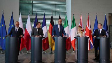 GERMANY-NATO-E5-MEETING-POLITICS-DEFENCE