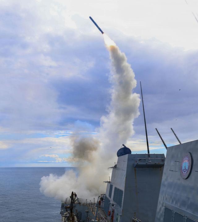 Tomahawk-Mittelstreckenwaffen für Deutschland (AFP PHOTO / US CENTCOM / US NAVY)