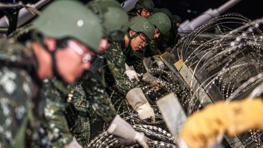 Taiwan-China Konflikt: Taiwan probt den Ernstfall