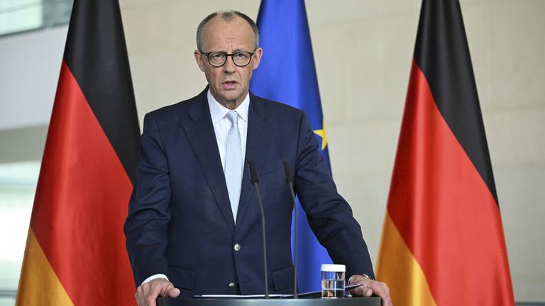 Friedrich Merz sagt, es sei vorstellbar, dass Deutschland zur Sicherung der Straße von Hormus mithelfe.