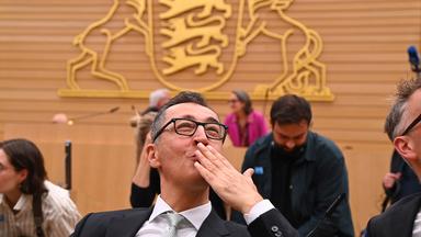 Cem Özdemir freut sich neuer Ministerpräsident zu sein