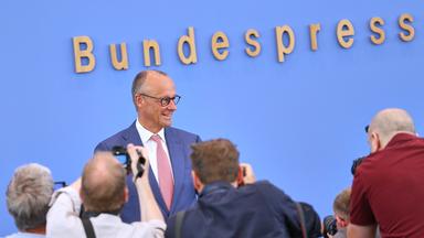 Berlin, Deutschland, 15.07.2026: Haus der Bundespressekonferenz: Sommerpresskonferenz: Bundeskanzler Friedrich Merz (CDU)