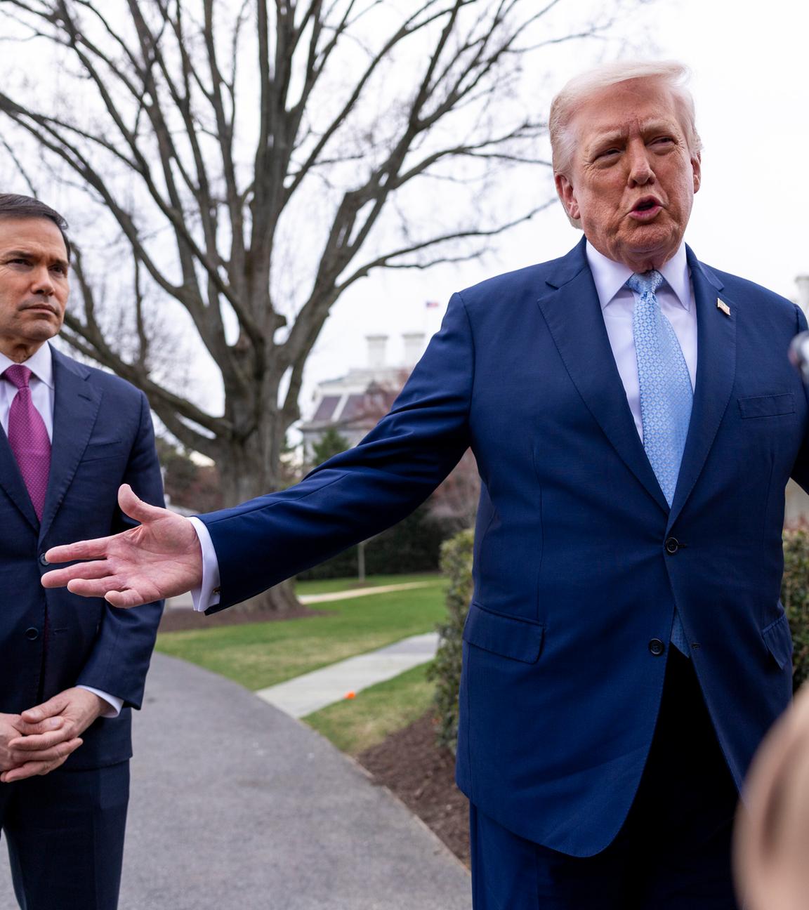 US Präsident Trump verlässt Washington in Richtung Mar-a-Lago