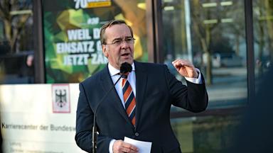 Verteidigungsminister Pistorius besucht Bundeswehr-Dienststellen