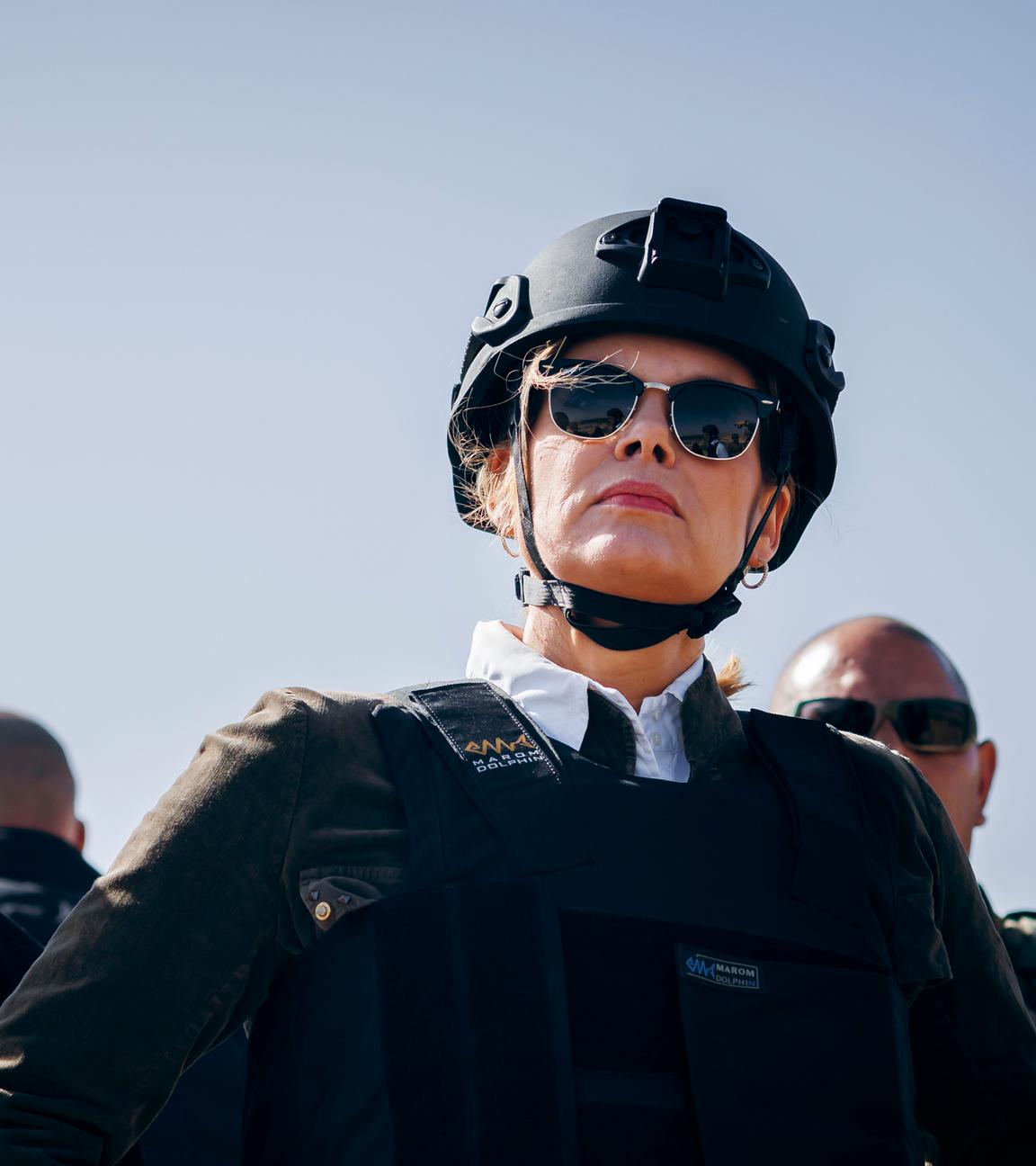 12.02.2026, Palästinensische Gebiete, ---: Bundestagspräsidentin Julia Klöckner (CDU) besucht den von Israel kontrollierten Teil des Gazastreifens. Im Oktober 2025 ist das Waffenstillstandsabkommen in Kraft getreten.