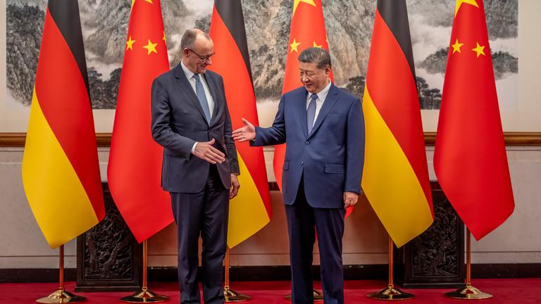 Bundeskanzler Friedrich Merz besucht China