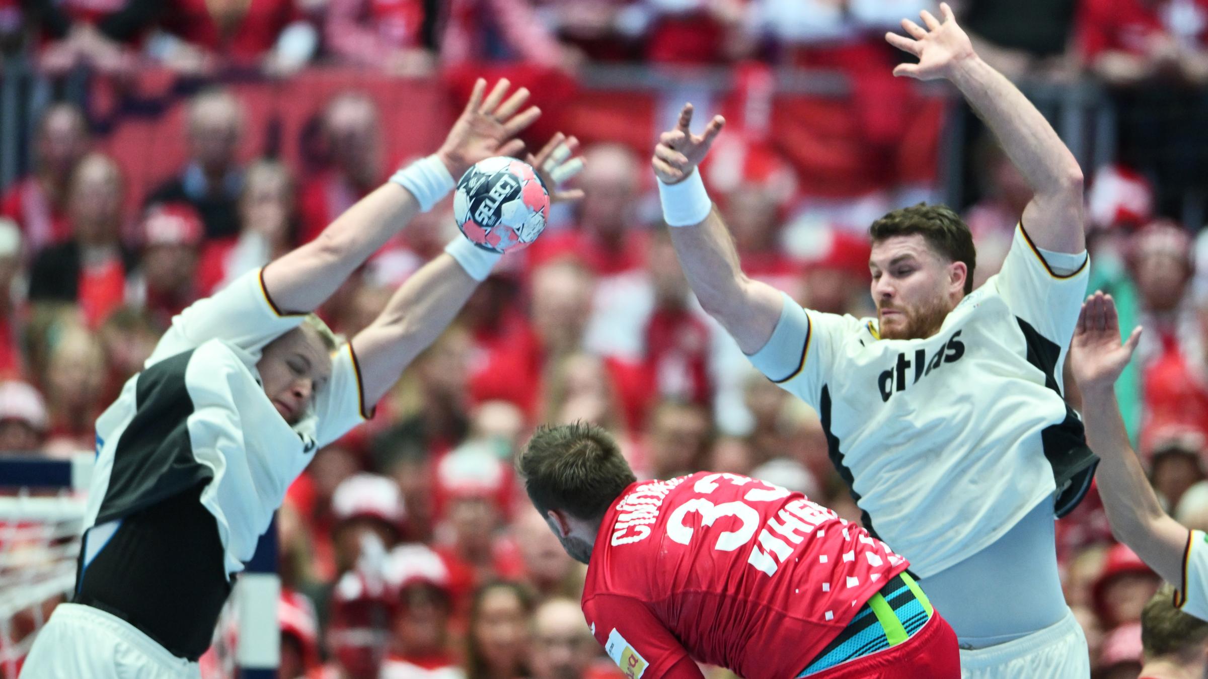Handball-EM: Justus Fischer und Johannes Golla