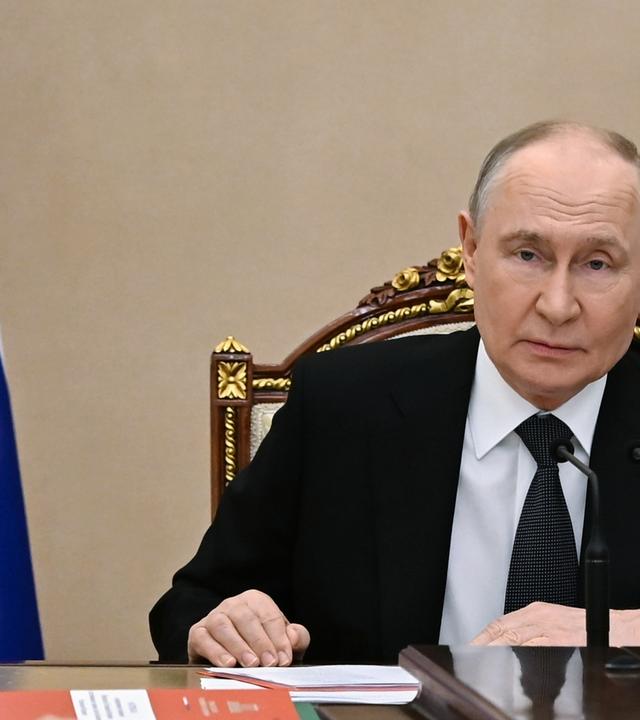 Ukraine-Krieg - Russlands Präsident Putin