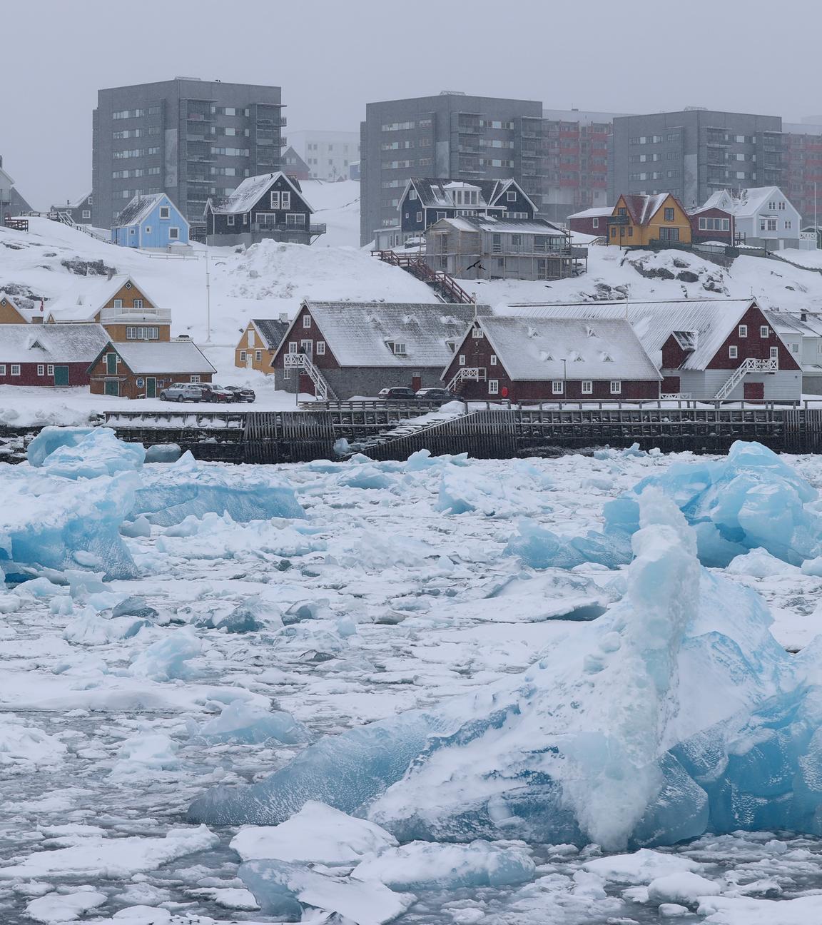 Die Insel Grönland liegt in der Arktis und ist größtenteils von Eis bedeckt. (zu dpa: «Angriff oder Kauf: Was plant Trump mit Grönland?») Foto: Zhao Dingzhe/XinHua/dpa