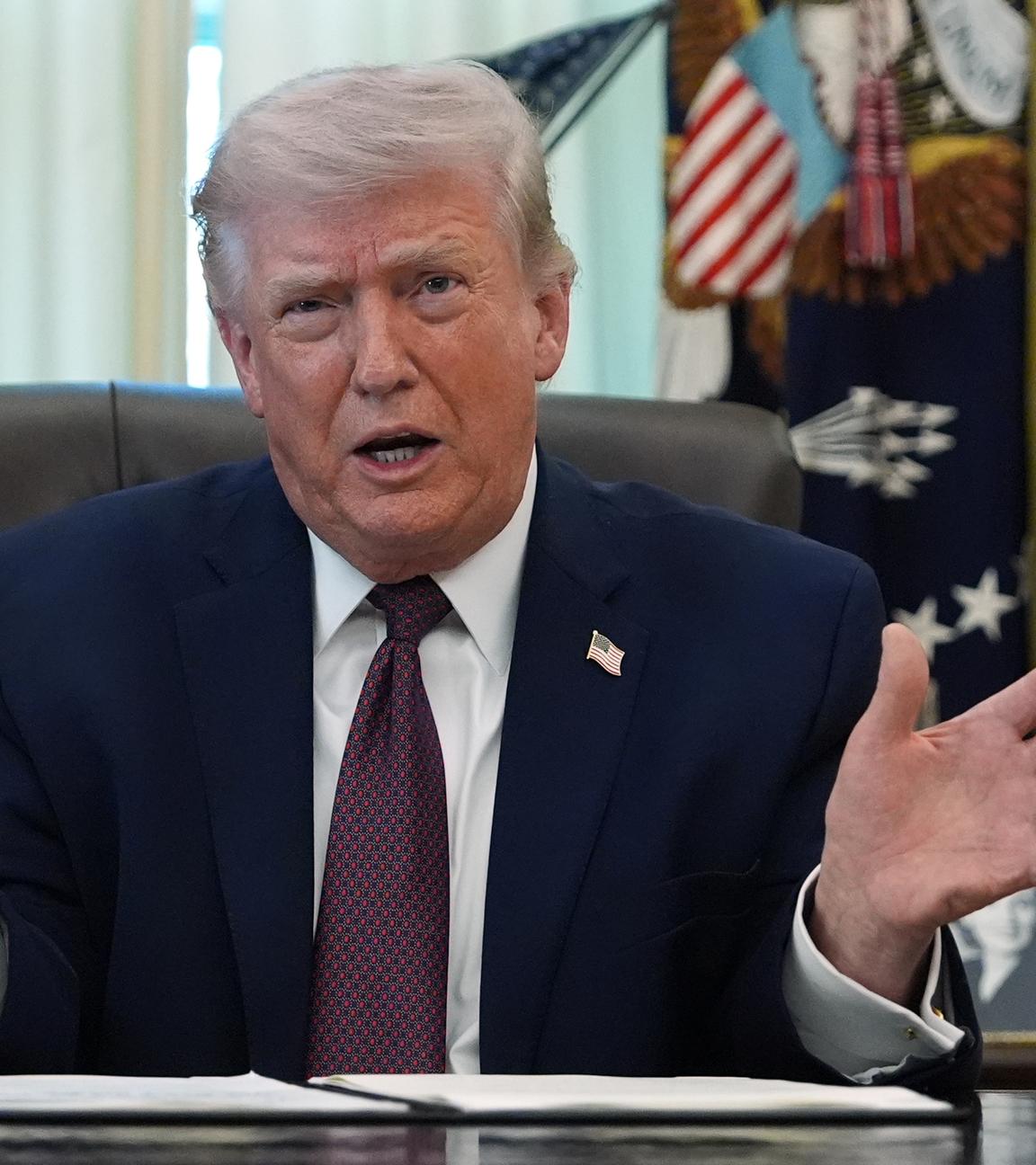 Präsident Trump hadert mit der NATO.