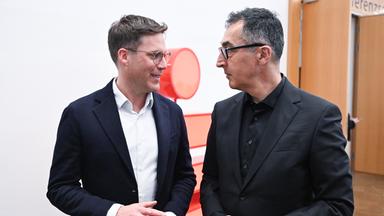 Manuel Hagel (CDU) und Cem Özdemir (Bündnis 90 / Die Grünen)