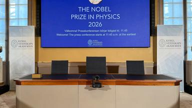 Bekanntgabe Nobelpreis für Physik