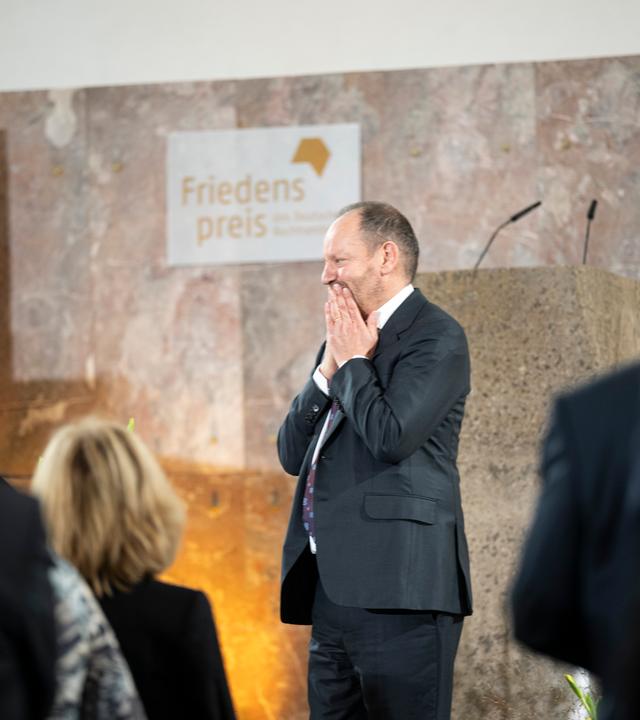 Übergabe Friedenspreis des Deutschen Buchhandels