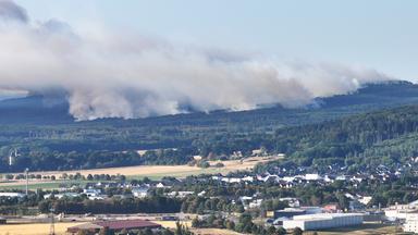 Waldbrand im Hürtgenwald