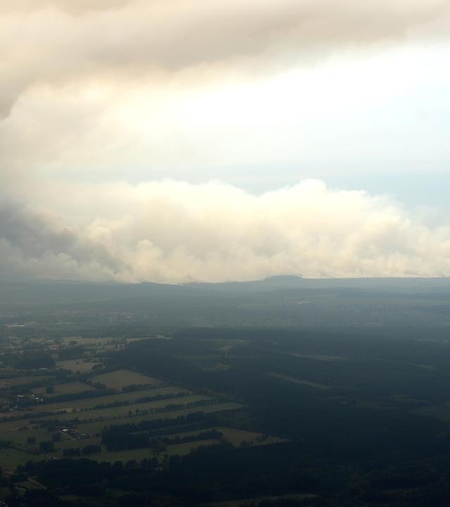 Waldbrand im Hürtgenwald