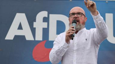 Hans-Thomas Tillschneider, Kandidat der AfD für die Landtagswahl