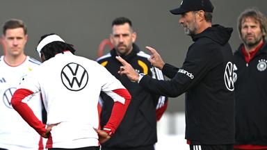 Fußball: Nationalmannschaft, Training vor dem ersten Nations-League-Spiel gegen die Niederlande.
