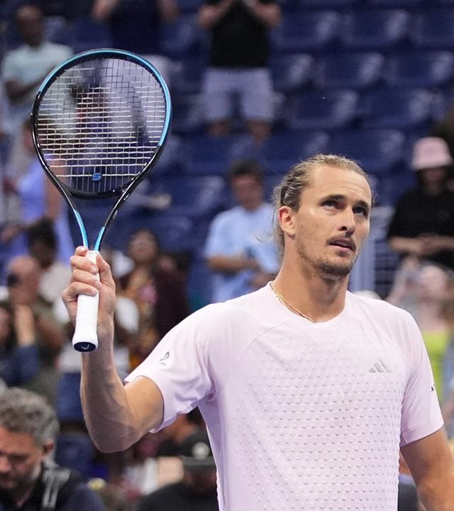 Alexander Zverev bei den US Open