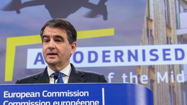 Press conference after EU Commissioners meeting