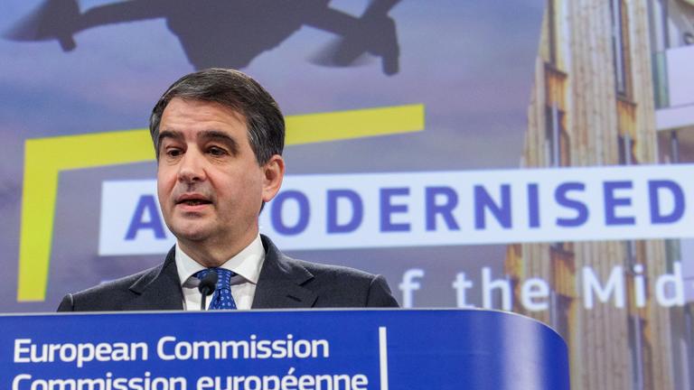 Press conference after EU Commissioners meeting