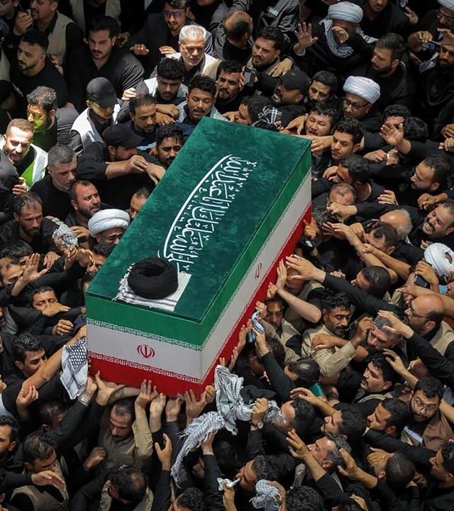 Bilder der iranischen Regierung vom Staatsbegräbnis von Ayatollah Ali Khamenei 