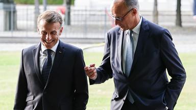 French President Macron visits Germany