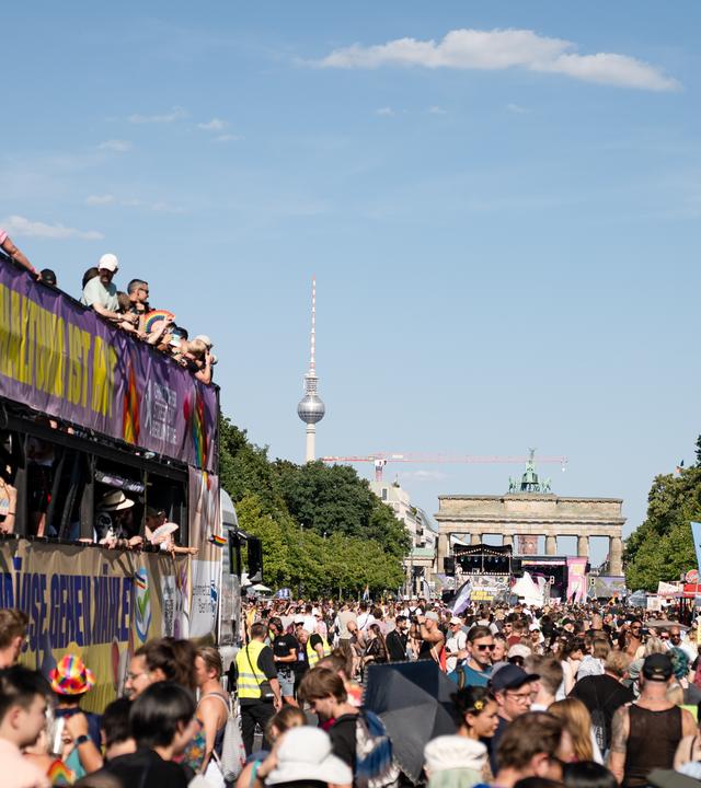 Hunderttausende feierten in Berlin den CSD