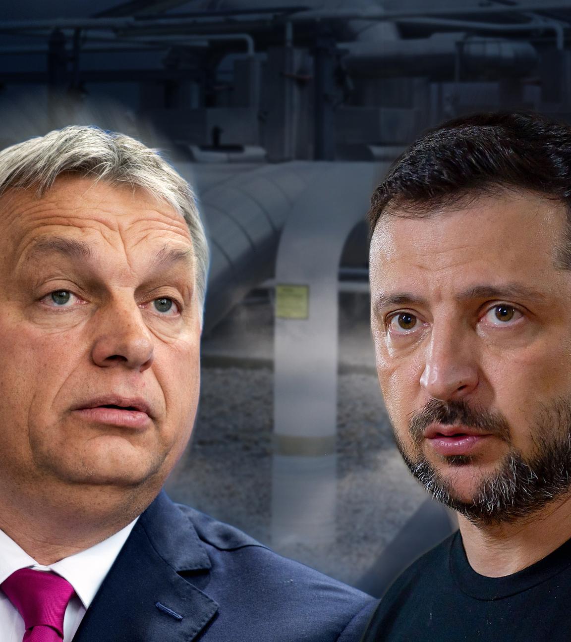 Im Streit ueber einen von Ungarn blockierten EU-Kredit droht der ukrainische Praesident Wolodymyr Selenskyj dem ungarischen Mini