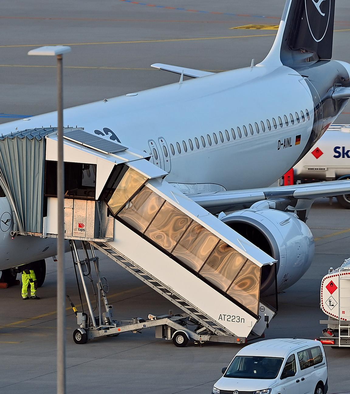 Tankfahrzeug mit Kerosin