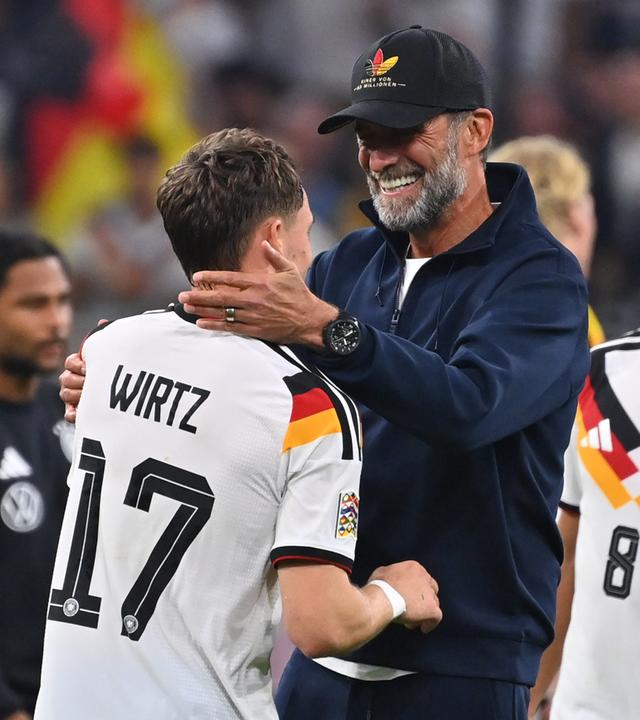 Nations League: Jürgen Klopp mit Florian Wirtz