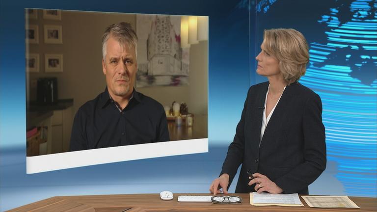 Jochen Zehfuß im Gespräch mit Marietta Slomka