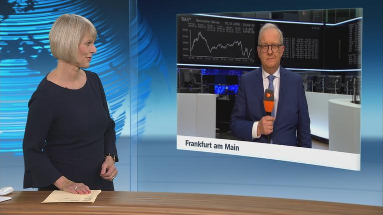 Schaltgespräch zwischen Frank Bethmann und Gundula Gause