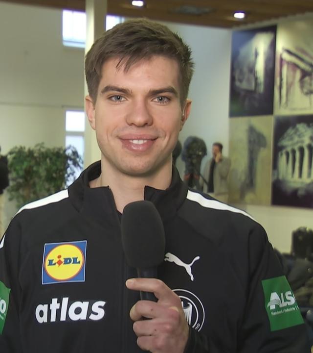 Renars Uscins im ZDF-Gespräch