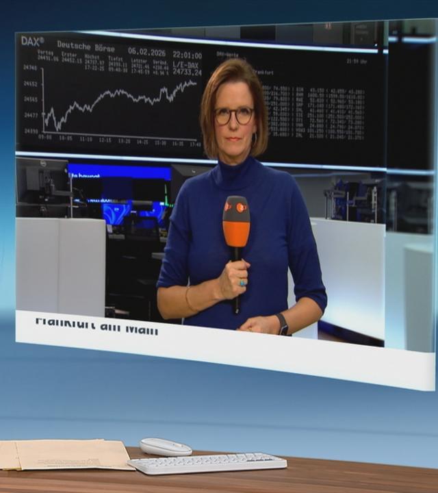 Valrie haller und Heinz Wolf sprechen in der Schalte über die deutschen Exporte