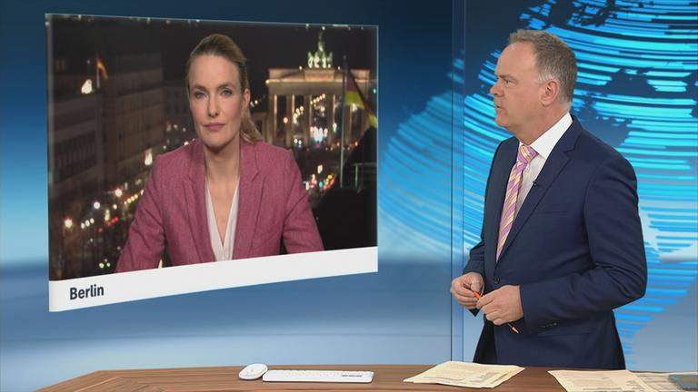 Schaltgespräch Christian Sievers mit Sarah Tacke