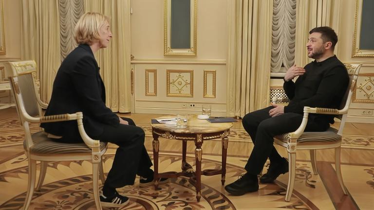 Interview mit Selenskyj - "Vertrauen in Putin wird es nie geben"
