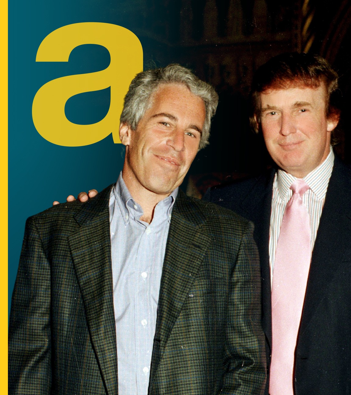 Donald Trump und Jeffrey Epstein 1997 in Mar-a-Lago.