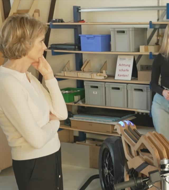 Slomka Industriejobs/ Gespräch mit Studenten