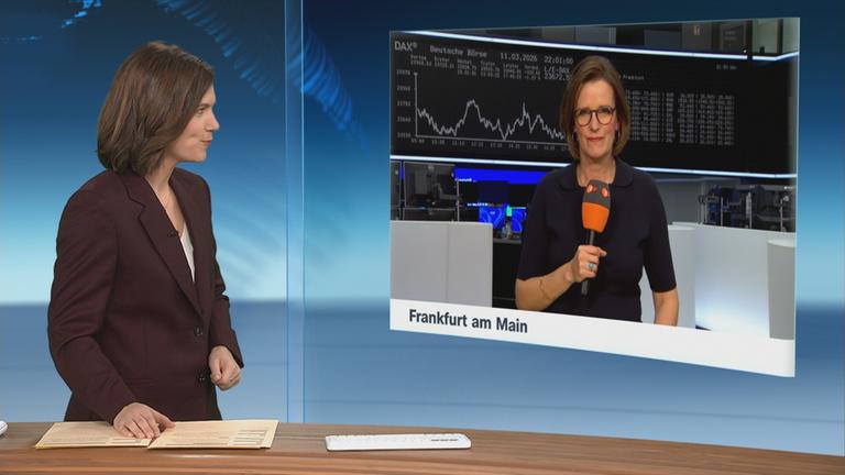 Schaltgespräch an der Börse