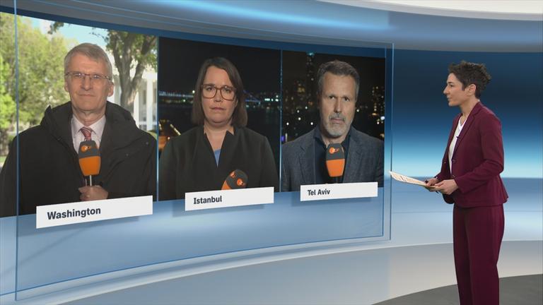 Schaltgespräch Hayali, Theveßen, Gaa, Reichart