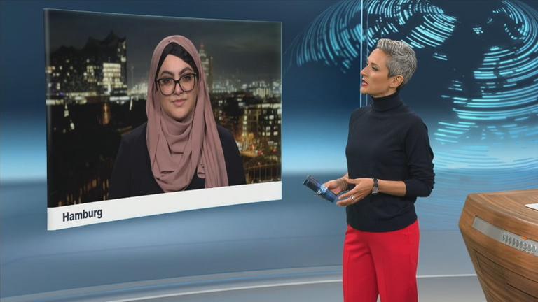 Schaltgespröch zwischen Hager Ali und Nazan Gökdemir.