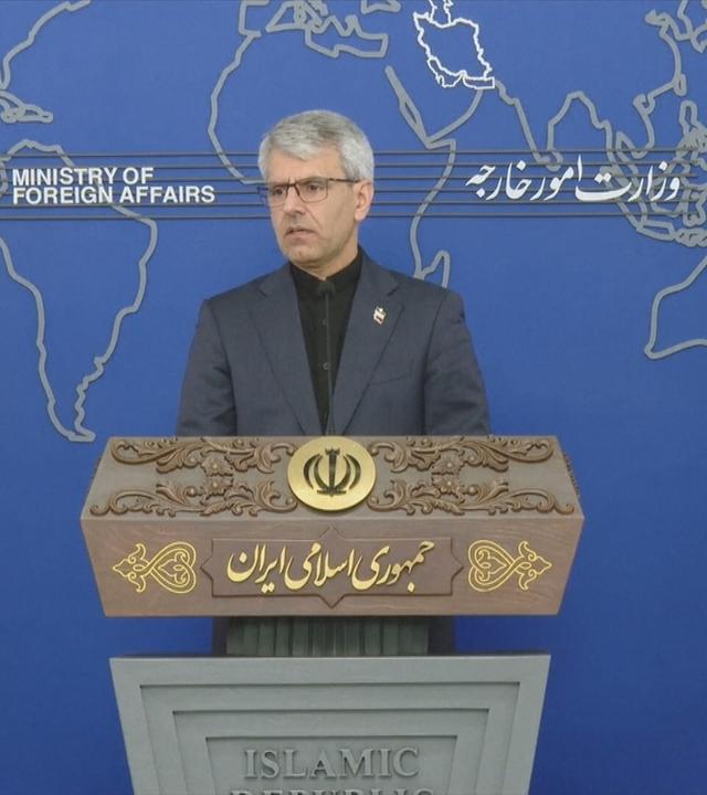Pressekonferenz mit Vertreter des Iranischen Regimes 